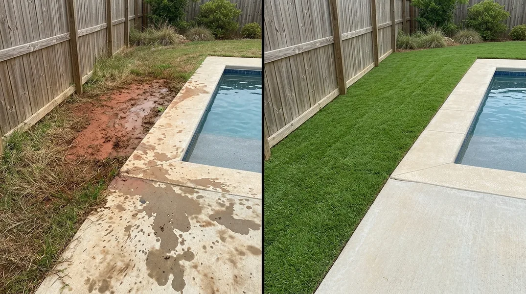 Result artificial grass installation in Huntsville - Huntsville Artificial Grass Installation