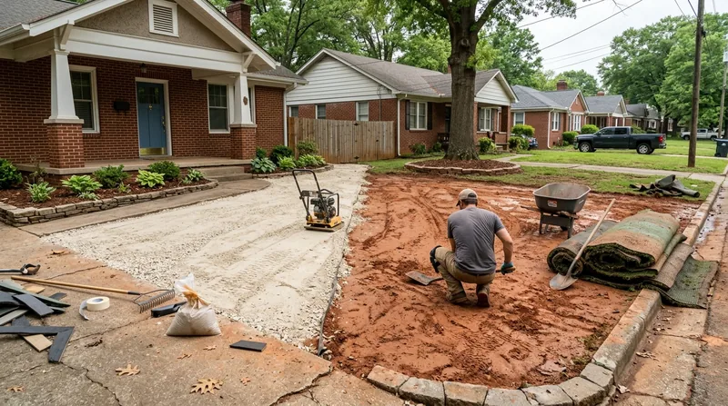 Turf Removal, Replacement & Lawn Conversion Huntsville