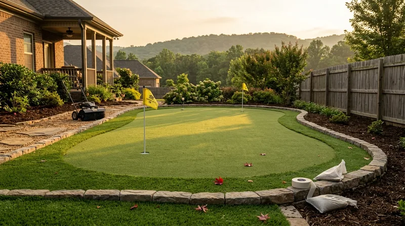 Putting Green Installation Huntsville