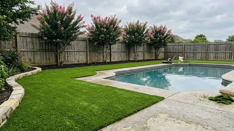 Pool Surround Turf Huntsville