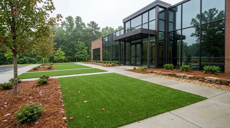 Commercial Artificial Grass Installation Huntsville
